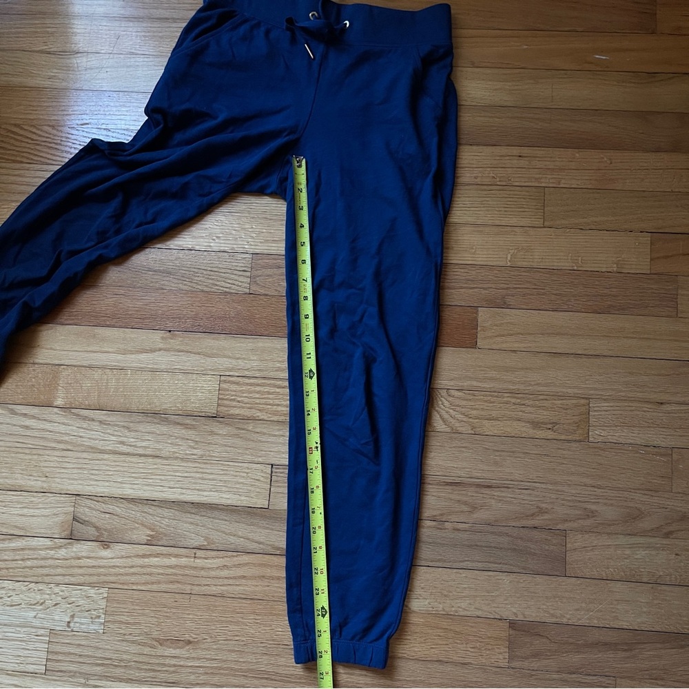 Lilly Pulitzer Mallie Knit Pants High Tide Navy Jogger XS - Picture 10 of 13